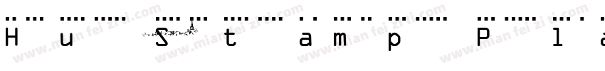 Hu_Stamp Plain WS字体转换